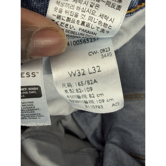 Levis Premium Womens 32 Blue Noughties Bell Low Rise Jeans Flare Wide Leg Denim - Picture 4 of 13